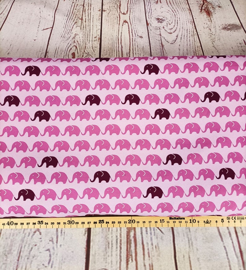 Softshell Elefanten rosa/pink Bild 3