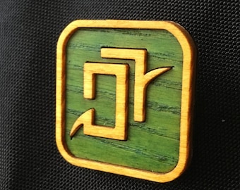 FFXIV Wood Astrologian Pin/Magnet