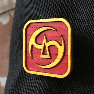FFXIV Wood Samurai Pin/Magnet
