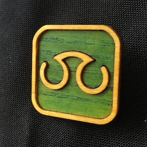 FFXIV Wood Scholar Pin/Magnet