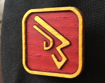 FFXIV Wood Machinist Pin/Magnet