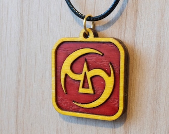 FFXIV Wood Samurai Pendant/Necklace