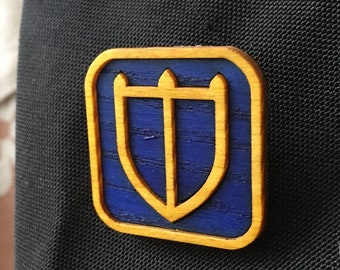 FFXIV Wood Paladin Pin/Magnet
