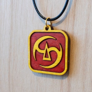 FFXIV Wood Samurai Pendant/Necklace
