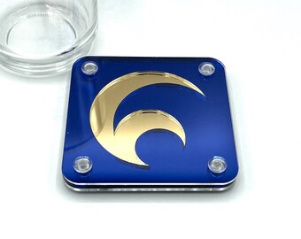 Mirrored Acrylic FFXIV HQ Icon Coaster