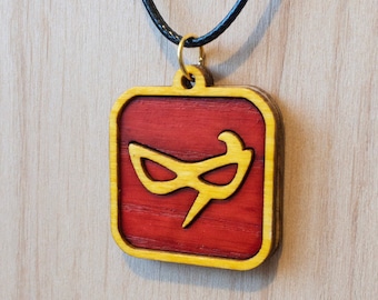 FFXIV Wood Blue Mage Pendant/Necklace