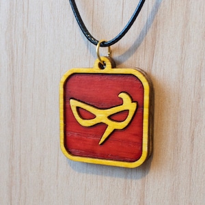 FFXIV Wood Blue Mage Pendant/Necklace