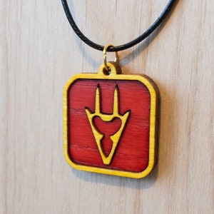 FFXIV Wood Dragoon Pendant/Necklace