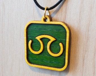 FFXIV Wood Scholar Pendant/Necklace
