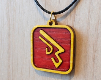 FFXIV Wood Machinist Pendant/Necklace