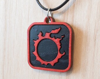 FFXIV Wood Meteor Pendant/Necklace