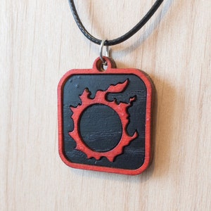 FFXIV Wood Meteor Pendant/Necklace