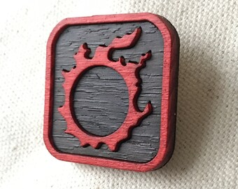 FFXIV Wood Meteor Pin/Magnet