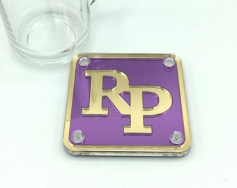 Mirrored Acrylic RP Coaster