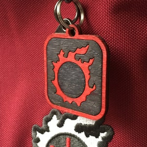 FFXIV Wood Meteor and Job Icon Keychain/Charm