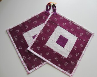 Pot holders, 2 pieces