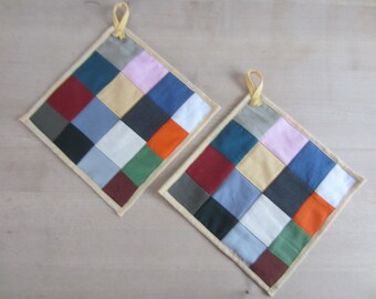 Pot holders, 2 pieces