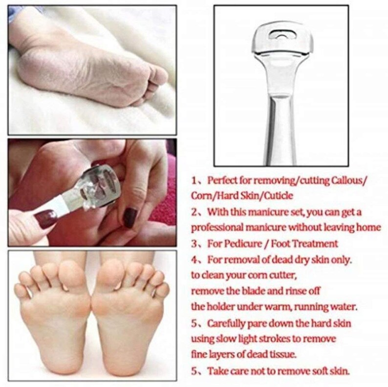 Callus Remover Hard Dead Skin CALLUS Corn Foot Rasp Cutter Etsy