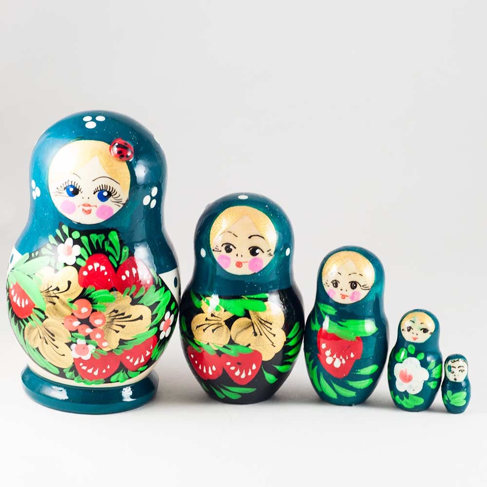 50 piece russian nesting dolls