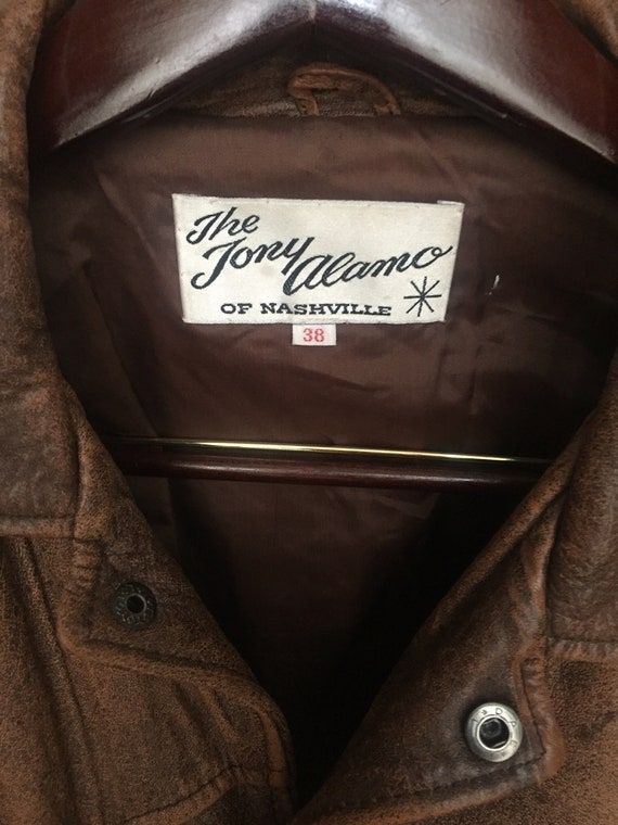 The Tony Alamo leather fringed jacket
