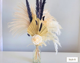 Black Wedding Decor Centerpieces, Black and White Party Decor, Black and Beige Centerpieces, Bunny Tails, Anniversary Decor, Party Decor