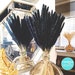 Black Pampas Grass, Gothic wedding decor, Dried Flowers Interior Decor, Minimalist Chic, Halloween Decor, Fall Home Decor, Gothic Home Decor 