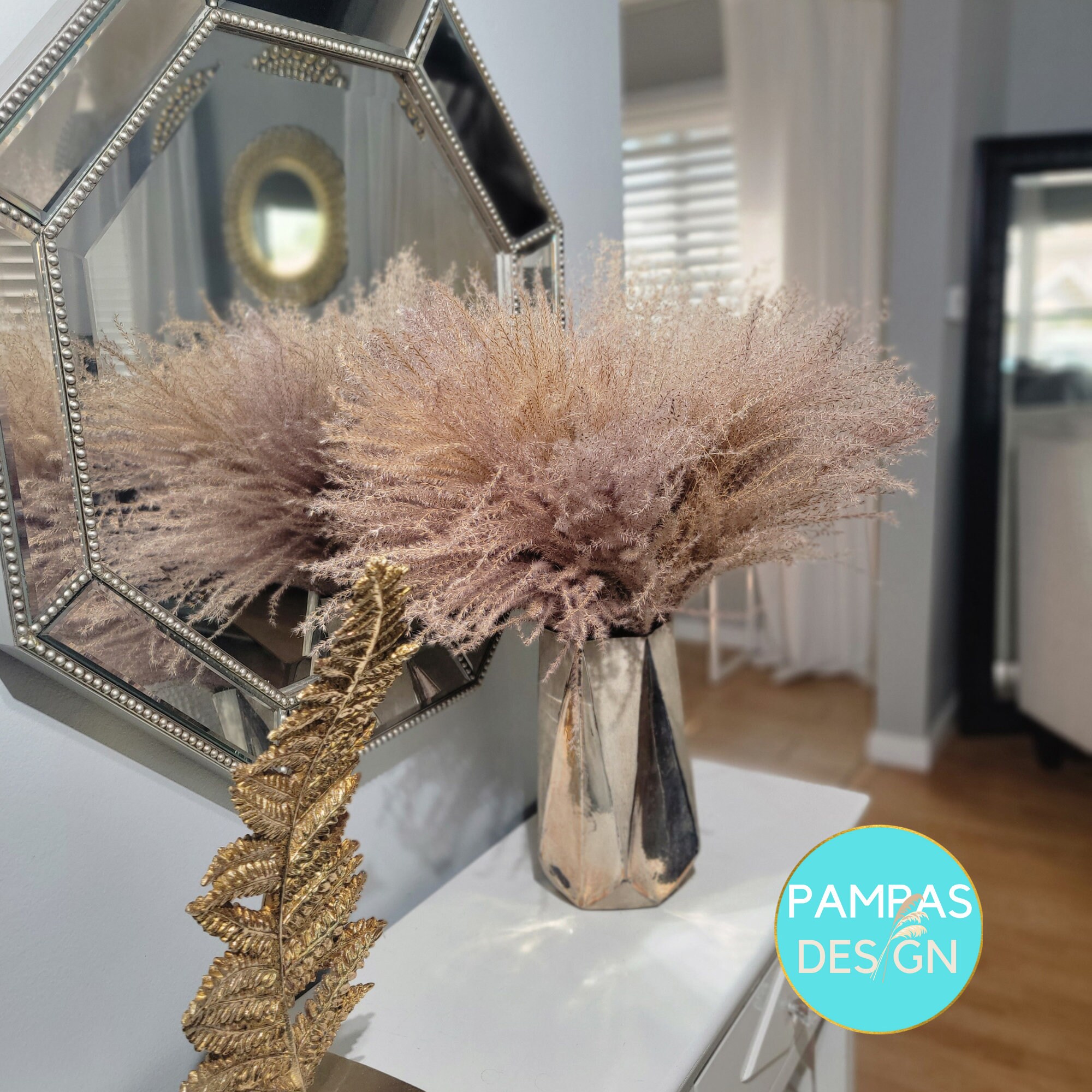 20 Stems Boho Style 24 INCHES LONG Natural Dried Pampas Grass FREE Shipping 20 Stems Boho Style 24 INCHES LONG Natural Dried Pampas Grass FREE Shipping