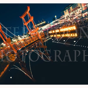 San Fransokyo Bay from Big Hero 6 - California Adventure Disneyland 13x19 Photo Print