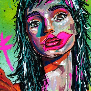 A3 Acrylic Painting - Etsy