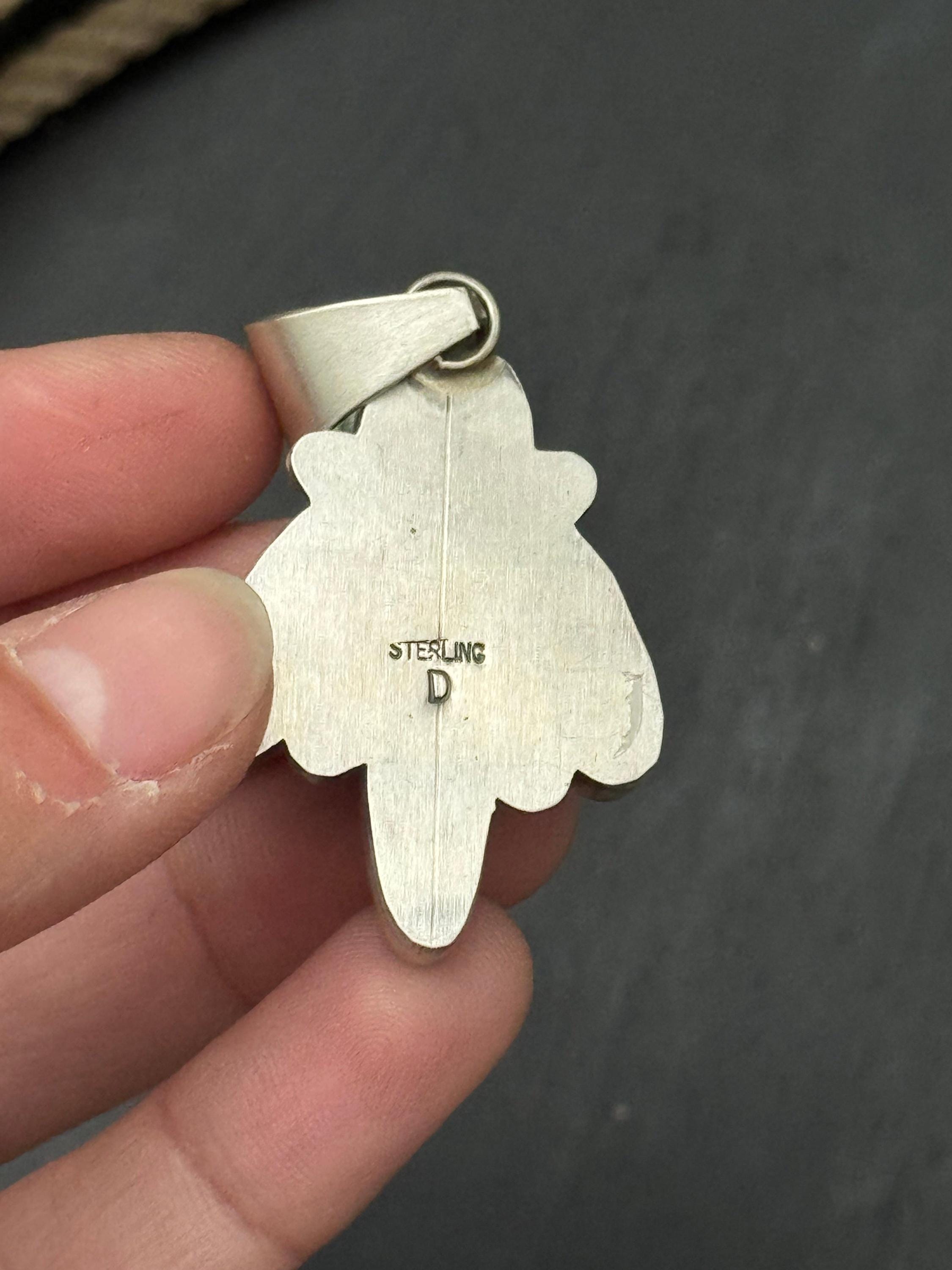 デイブ・スキーツ キングマン ターコイズ & スターリングシルバー