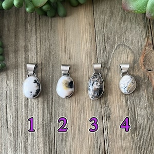 Navajo Made White Buffalo & Sterling Silver Pendant