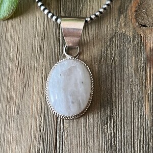 Reda Galvan Moonstone & Sterling Silver Pendant