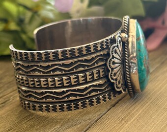 Sunshine Reeves Sonoran Mountain Turquoise & Sterling Silver Cuff