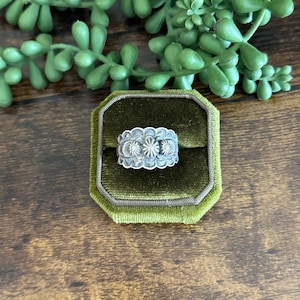 Benny Ramon Sterling Silver Band Ring