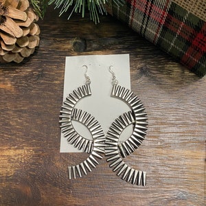 Navajo Made (Beth Dutton Style) Sterling Silber Ohrringe