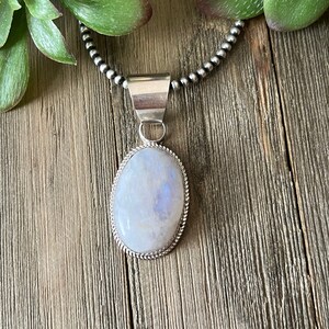 Reda Galvan Moonstone & Sterling Silver Pendant
