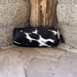 Genuine Leather & Cowhide Sun Glass Holder