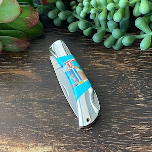 Southwest Made Stainless Steel Pocket Knife