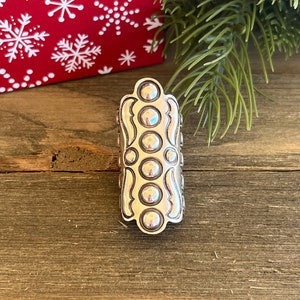 Alex Sanchez Stamped Sterling Silver Ring Size 7