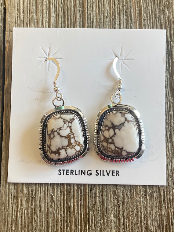 Elouise Kee Wild Horse & Sterling Silver Dangles