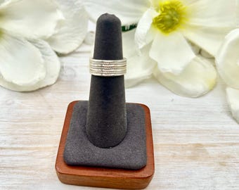 Navajo Made Sterling Silver Ring