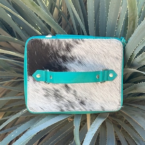 Genuine Leather & Cowhide Jewelry Box