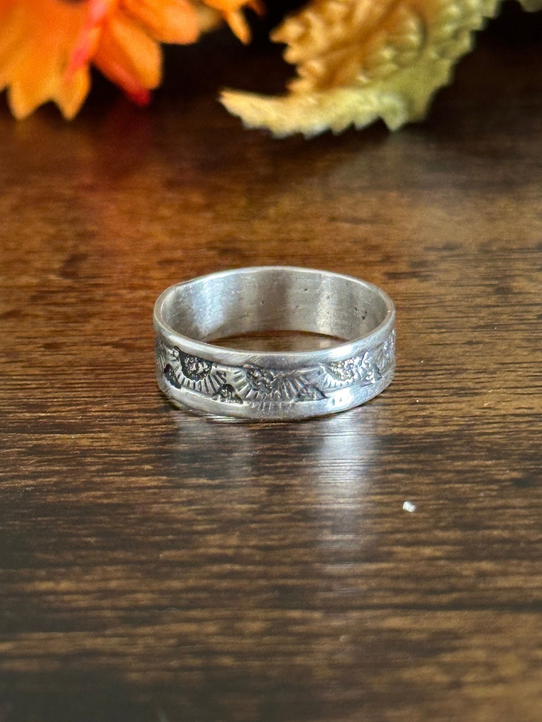 Sophia Becenti Sterling Silver Story Teller Ring - Etsy