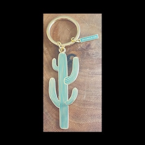 Handmade Idlewild Co Saguaro Key Chain