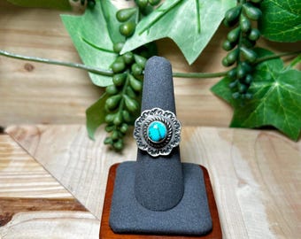 Tillie John Sonoran Gold & Sterling Silver Ring Size 7.5