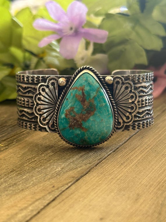 Sunshine Reeves Sonoran Mountain Turquoise & Sterling Silver Cuff