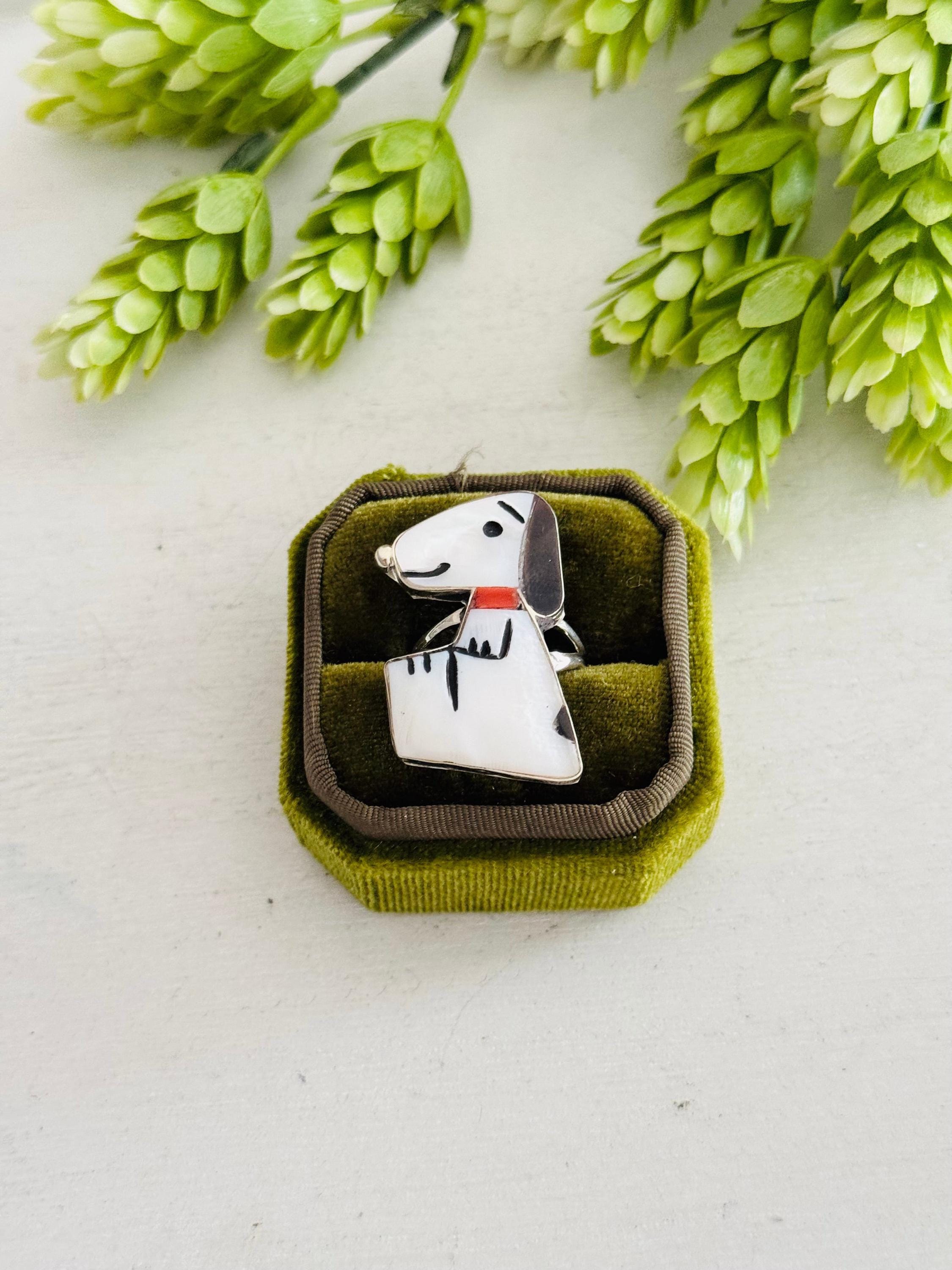Zuni ring snoopy - Etsy 日本