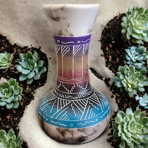 Marlena Sam Navajo tillverkade keramik