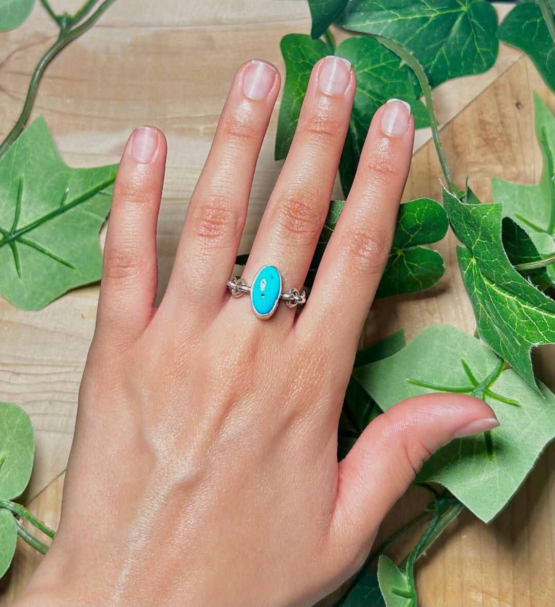 Navajo Made Kingman Turquoise and Sterling Silver Ring Size 9.5 - Etsy