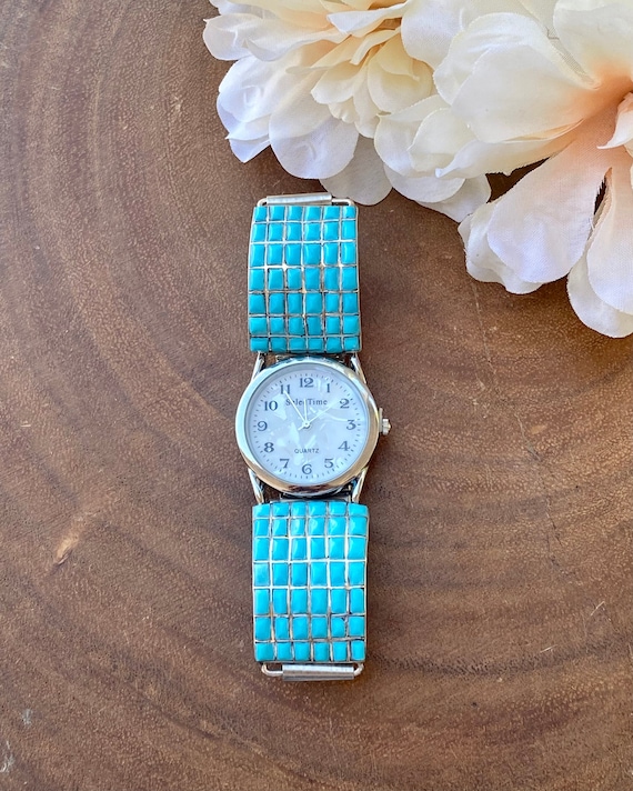 Zuni inlay shop watch bands